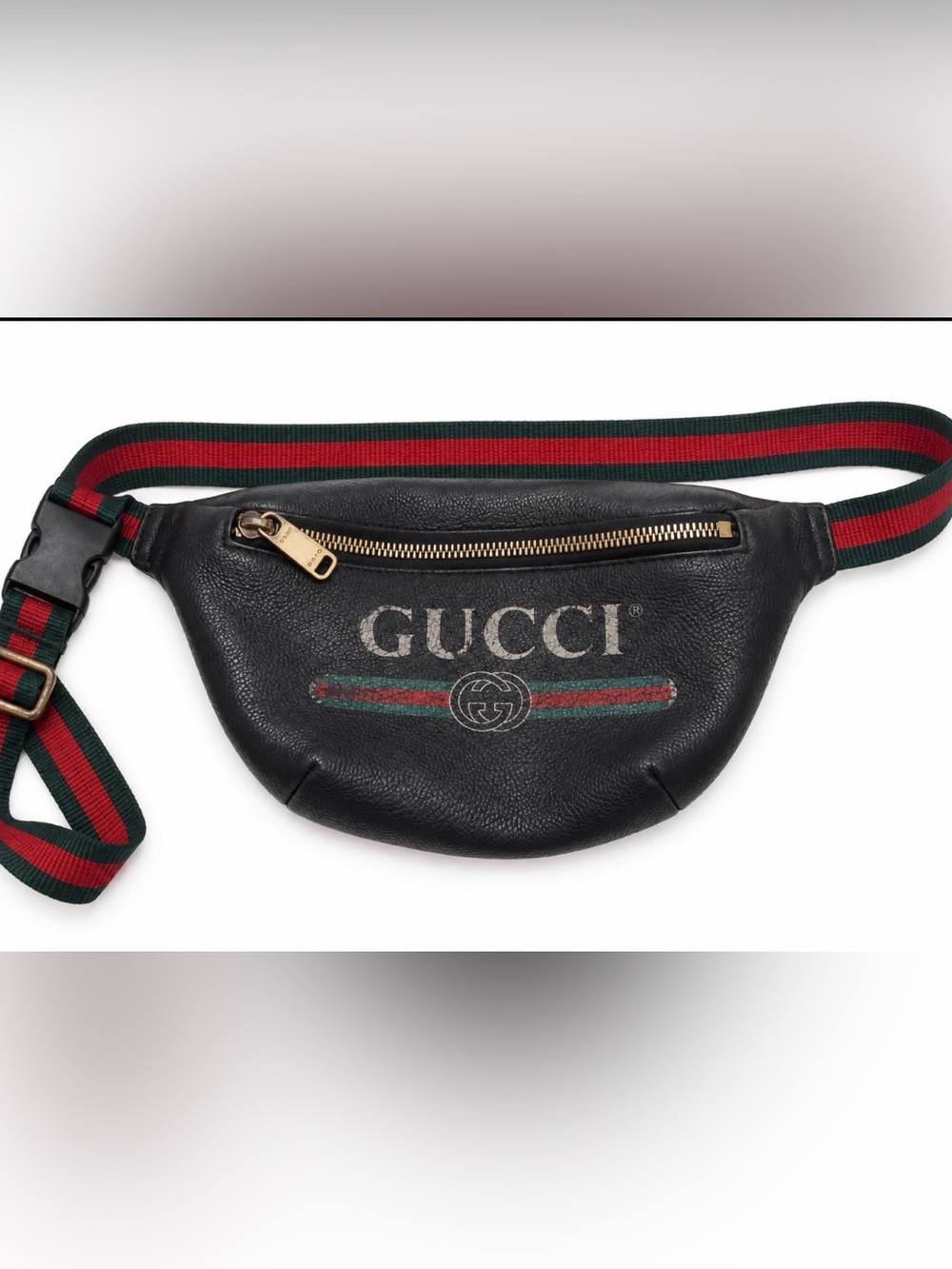 Gucci Vintage Waist/Crossbody Bag – Brown GG Canvas